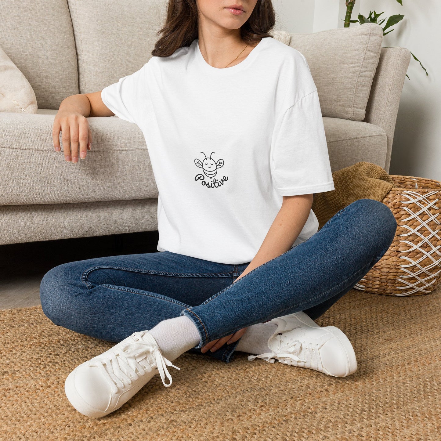 Cute Bee Pocket T‑Shirt — Minimalist 'Pollinator' Graphic Tee