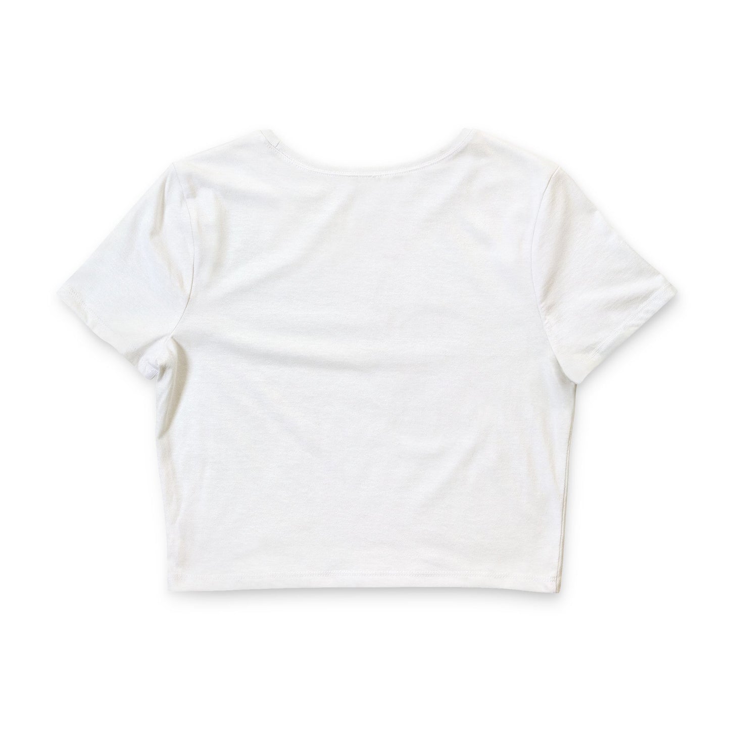 Ahimsa Crop Tee — Women’s Peaceful Non-Violence Graphic Top