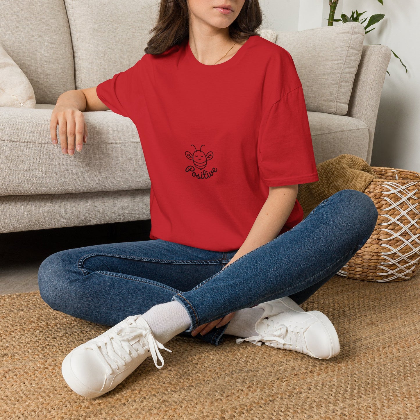 Cute Bee Pocket T‑Shirt — Minimalist 'Pollinator' Graphic Tee