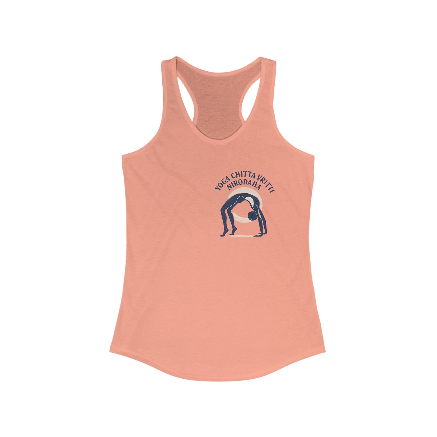 Yoga-Inspired Women's Racerback Tank Top | Workout Shirt, Fitness Apparel, Spiritual Gift, Summer Wear, Yoga Class