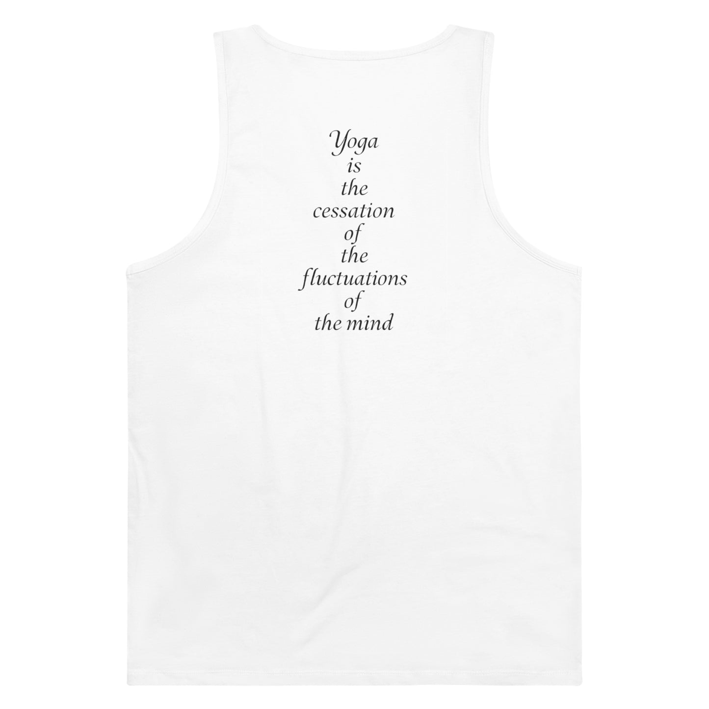 Men's Yoga Tank Top, Relaxation Shirt, Gift for Yogis, Workout Apparel, Meditation Clothing